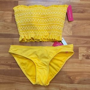 Xhilaration (Target) Yellow bikini set